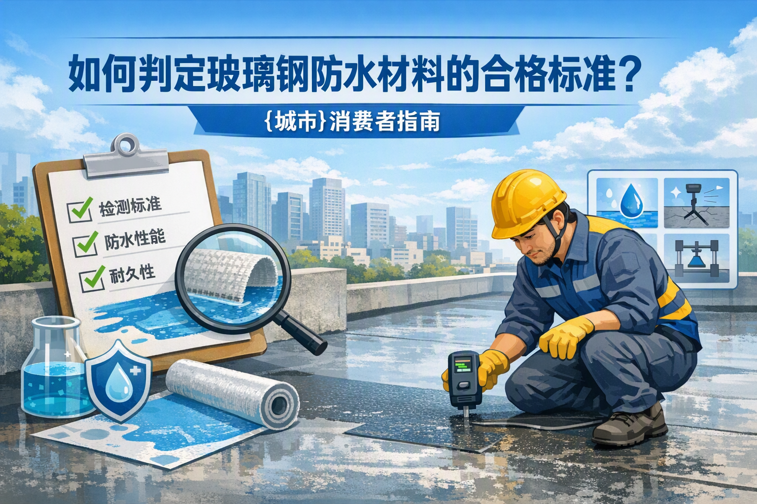如何判定玻璃钢防水材料的合格标准? 宿迁 消费者指南