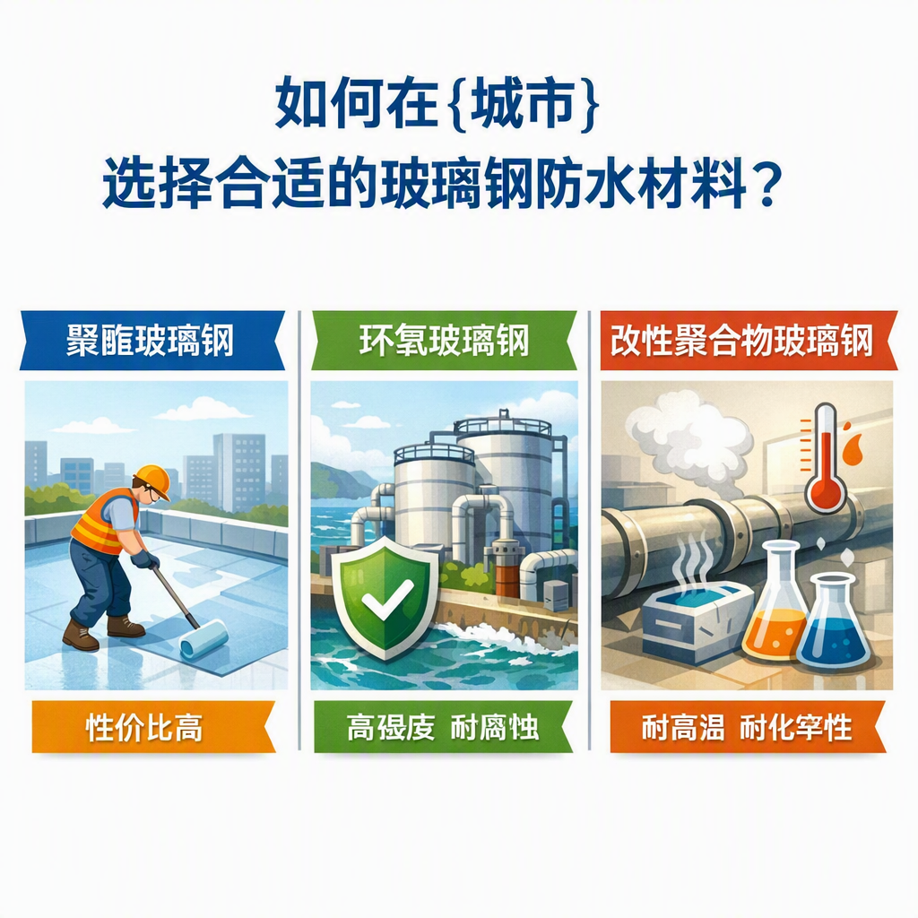 如何在宿迁选择合适的玻璃钢防水材料?