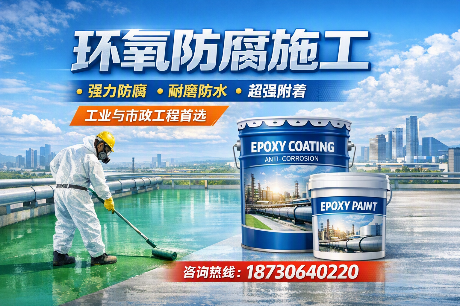 在 宿迁 进行环氧防腐施工的注意事项