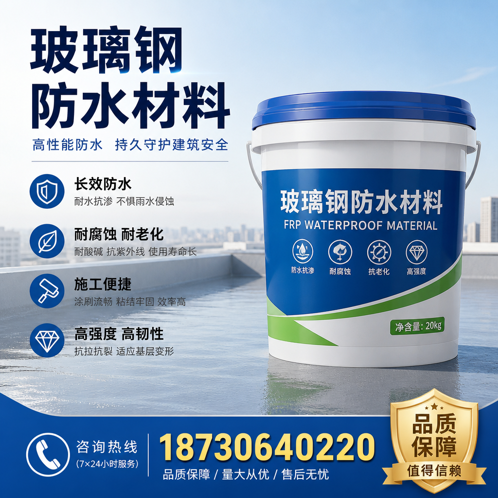 专家解析:玻璃钢防水材料的市场前景分析在 宿迁
